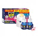 All Out Ultra Floral Liquid Vaporizer, Machine + 2 Refills (45ml each)...