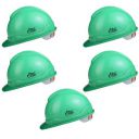 Allen Cooper Indsutrial Safety Helmet SH-721, Plastic Cradle with Ratchet Adjustable Headband - Green ...
