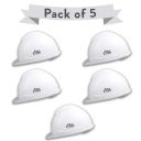 Allen Cooper Industrial Safety Helmet SH-701, Plastic Cradle with Manually adjustable Headband - RED (Pack Of 5)...