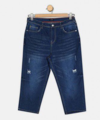 Allen Solly Boys Regular Mid Rise Blue Jeans