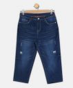 Allen Solly Boys Regular Mid Rise Blue Jeans...
