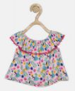 Allen Solly Girls Casual Viscose A-line Top  (Pink, Pack of 1)...