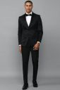 Allen Solly Men 4 Piece Coat Suit with Shirt Pant Blazer & Tie Solid Suit...