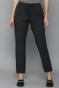Allen Solly  Women Regular Fit Grey Polycotton Trousers...