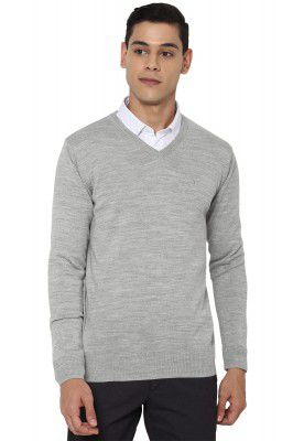 Allen Solly Men's Acrylic Blend Casual Round Neck Sweater