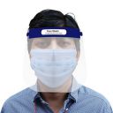 Allextreme EXFSN01 Disposable Face Shield with Adjustable Elastic Strap Anti-Splash Single Use Protective Facial Cover Transparent Full Face Visor with Eye & Head Protection (1 PC)...