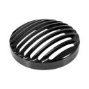 AllExtreme EXHBGS1 Metal Cast Iron Front Headlight Grill Cover Compatible for Old Model Bajaj Avenger 150/180/200/220cc (Black)...