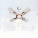 Almo Atome Super Stylish Looks 24 inch 600 mm Energy Saving 4 Blade Ceiling Fan  (White, Pack of 1)...