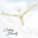 Almo Flora Ivory 1200 mm (48inch) High Speed Anti Dust 3 Blade Decorative Ceiling Fan 1200 mm 3 Blade Ceiling Fan  (Anti Dust | Ivory | Pack of 1)...