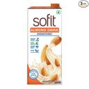 Almond Drink Unsweetend 1L Pack of 3...