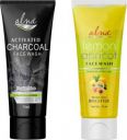 Alna Care Charcoal activated With Lemon apricot Face wash | Combo Face Wash  (150 ml)...