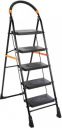 ALNICO Heavy Duty Platform 5 Step -Ce Certified - Load Capacity:120 kg Steel Ladder (With Platform)...
