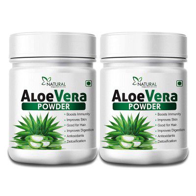Aloevera Herbal Powder 100% Ayurvedic (pack of 2)