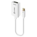 ALOGIC Premium Series Mini DisplayPort to HDMI Adapter (Supports 2 Audio Channels, White)...