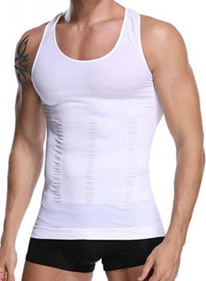 Alone Fit Men Shirt Slimming Body Shaper Vest Tummy Control Shapewear Undershirt Gym Workout Tank Top