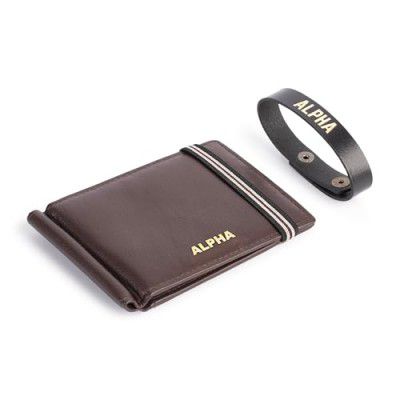 Alpha Premium Leather Mens Wallet | 100% Ethically Sourced Top Grain Leather | Style 2