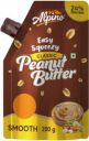 ALPINO Easy Squeezy Classic Peanut Butter Smooth | 24 G Protein | Gluten-Free | Vegan | 200 g...