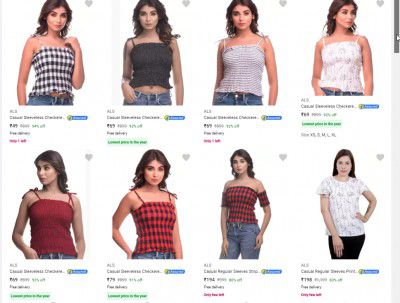 Als Womens Tops Starts ₹49 | Upto 95% Off