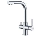 ALTON GRC3850 Brass, 3-in-1 Kitchen Faucet with Water Filter Purifier Out-Let and Swivel Spout (Chrome)...