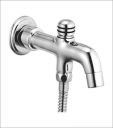 ALTON LEO12110 Brass Bath Tub Spout with Button Attachment (Chrome)...