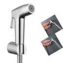ALTON SHR20940 Dual Flow Health Faucet with SS-304 Grade 1.25 Meter Flexible Hose Pipe and Wall Hook...