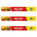 Aluminium Foil Total 27 Meter for Food Packing, Cooking, Baking | Foil Paper for Food Wrap 11 Microns Thickness...