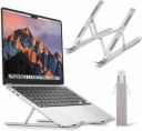 Aluminum Laptop Stand with Angle and Height Adjustable...