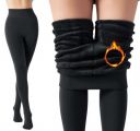 ALYNE Winter Warm Thermal Fleece Lined Thick Tights Women Slim Fit Leggings Pants Waist ...