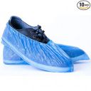 AM Safe X® Plastic Disposable Shoe Cover - (Pack Of 10)...