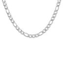 Amaal CN-A209 Jewellery Latest Handmade Stainless Steel & Platinum Diamond Silver Necklace Chain for Men (Silver)...