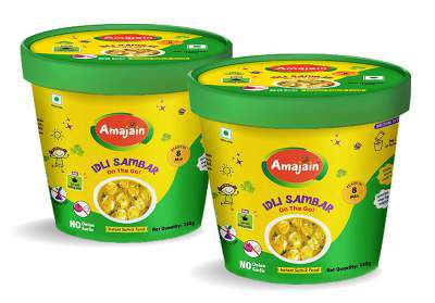 AMAJAIN Instant Idli Sambar Jar, 140g (Pack of 2)