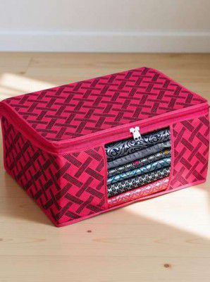 AMAK INC saree cover Pack of 1 (Red)