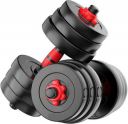 AMAN FIT 10KG (2.5KG X 4) PVC Dumbbell Set Home Gym KIT Adjustable Dumbbell (10 kg)...