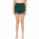 Amante Solid Above Knee Mid Rise Short...