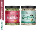 AMAYU Raw Organic Pumpkin Seeds | Sunflower Seeds for Eating Mix Combo Pumpkin Seeds (400 g, Pack of 2)...