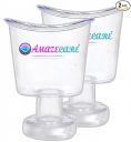 Amazecare Pack of 2 Plastic Transparent Eye Wash Cup Washable & Reusable Toxic Free Material...