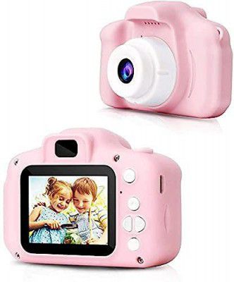 Amazm Kids Digital Camera for Girls - Upgrade Toys Camera for Christmas Birthday Gift - 1080P Video Cameras for Kids 3-7 Years Old (Multicolor)
