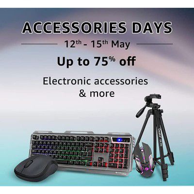 Amazon: Accessories Days Upto 75% OFF
