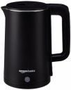 Amazon Basics 1.5L Cool Touch Electric Kettle | 1500 Watt | Stainless Steel Body...