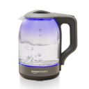 Amazon Basics 1.8-Litre Electric Glass Kettle | 1500W | 360° Swivel Base | LED Indicator...