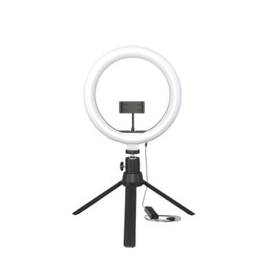 Amazon Basics 10-inch Ring Light with Tripod Stand | 3 Color Modes