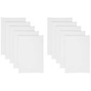 Amazon Basics 100% Cotton Canvas Board (4x6 inches) | Acid-Free | MDF Board | Anti-Fungal | for Oil & Acrylic Painting (Pack of 10)...