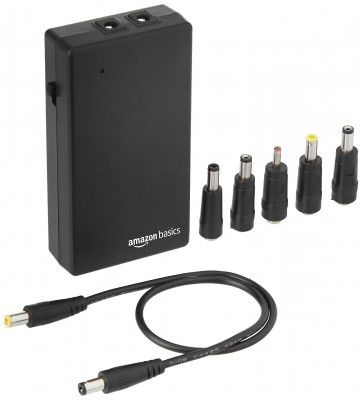Amazon Basics 12V 2A UPS for Router, Intercom, CCTV, Set-top Box with Upto 4 Hours Power Backup