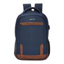 amazon basics 15.6 Inch Multifunctional Laptop Bag (Tan and Blue)...