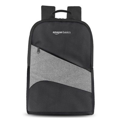 Amazon Basics 15.6" Laptop Backpack | Water-Resistant | Padded Compartments for Laptop & Tablet