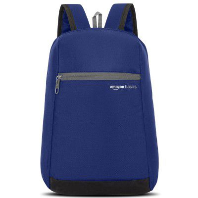 amazon basics 15L Compact Denim Backpack