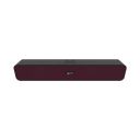 amazon basics 16W Bluetooth Soundbar Speaker with 1200mah Battery, BT v5.1, Aux, USB Port for Mobile, PC, Tablets, and Laptops (Black-Maroon)...