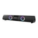 amazon basics 16W Bluetooth Soundbar Speaker with 2000mAh Battery | BT v5.3 | Aux/USB Port | RGB Party Lights...