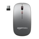 amazon basics 2.4GHz Wireless + Bluetooth 5.1 Mouse, Multi-Device Dual Mode Slim ...