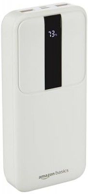 Amazon Basics 20000 mAh 22.5W Fast Charging Lithium Polymer Power Bank